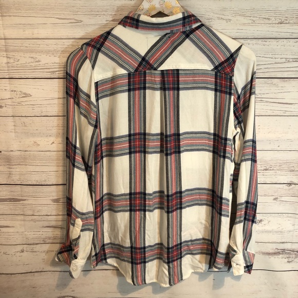 Rails 100% rayon button down shirt - Picture 2 of 4